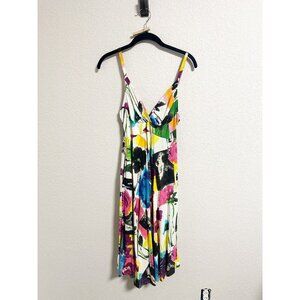 Jams World Vintage Connie Hawaiian Dress Cate Caliente Tropical Sundress‎ Small